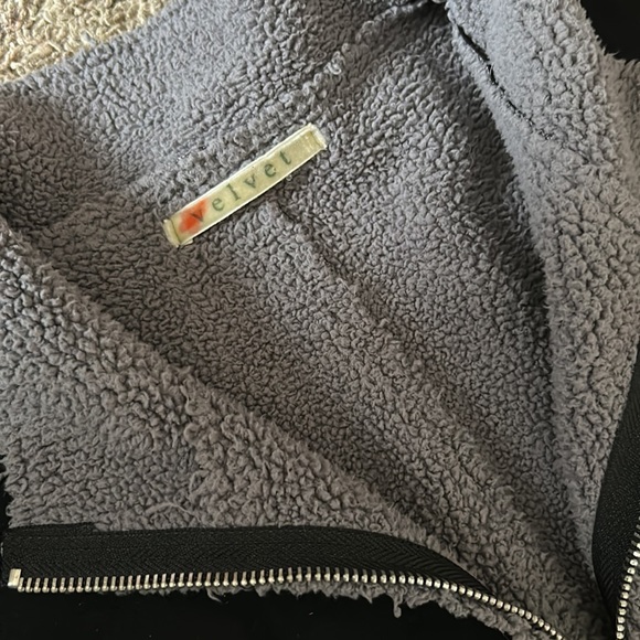 suede black coat - Picture 4 of 6